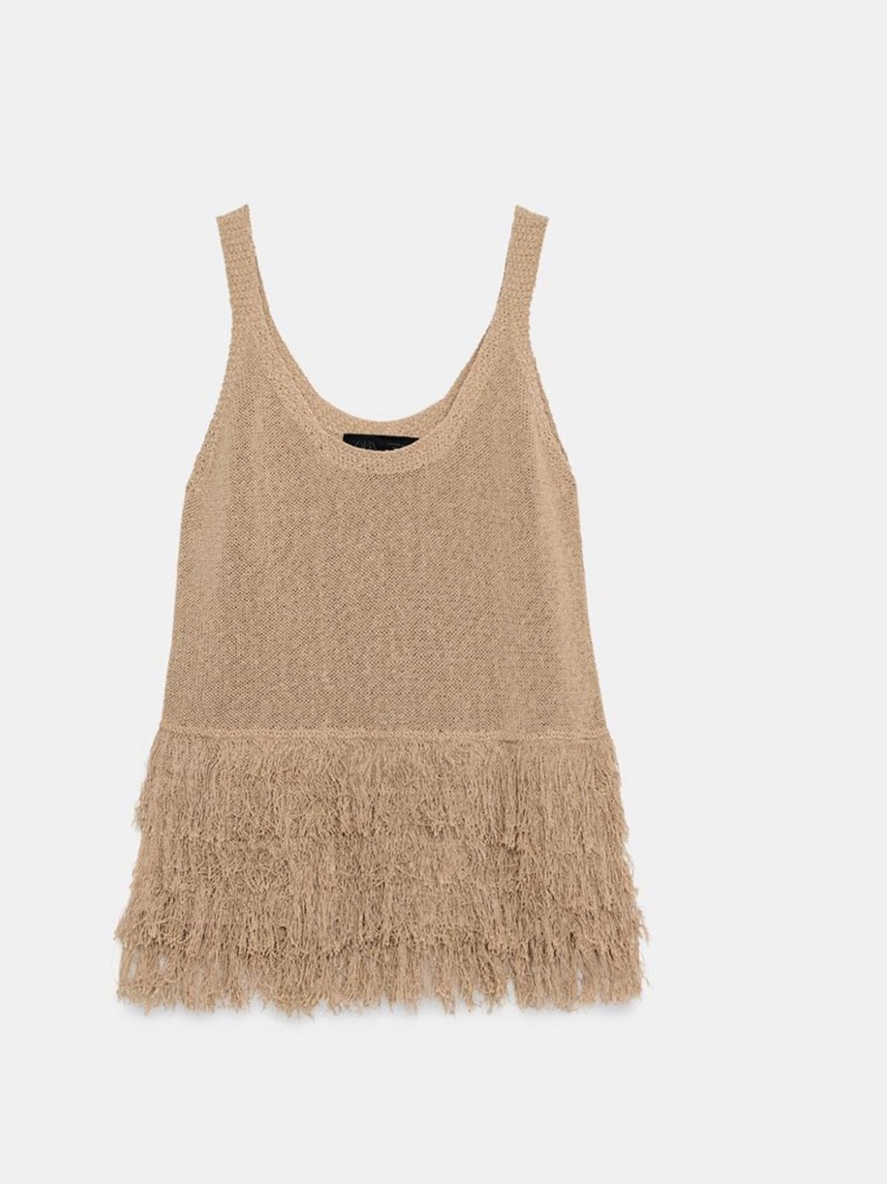 NWT Zara fringe knit top - Picture 5 of 9